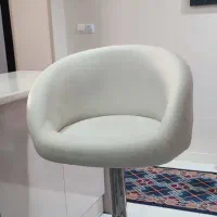 صندلی اپن جک دار سفید دو عدد سالم و نو