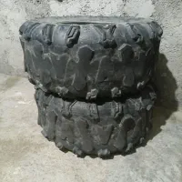 لاستیک عقب موتور چهار چرخ