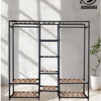 اویز لباس چوبدار و ساده باچوب ترمو