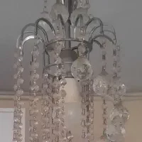 لوستر مدل الماسی تک شعله مناسب اتاق خواب وآشپزخانه