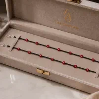 بند عینک گل سرخ