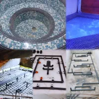 طراحی وساخت ویلا  صفر تا صد استخر .