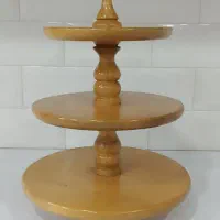 شیرینی خوری چوبی ۳ طبقه