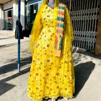 فروش لباس محلی زرد