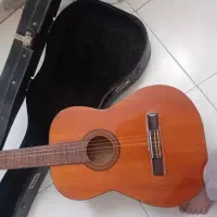 کیف هاردکیس چرمی  به همراه گیتار