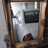 قاب چوبی و آیینه