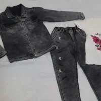کفش ولباس سه تکه دخترانه ۹ تا ۱۲ سال