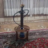 قلیان دوسیب همراه میز
