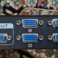 4port VGA SWITCH 4×1 تبدیل  یک به چهار پورت