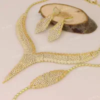 سرویس جواهر مارسا روکش طلا(نقره جات رویال)