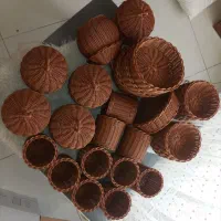 سبد بافی در شهر تفرش