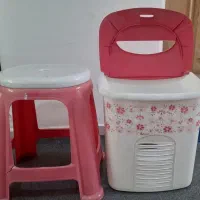چهارپایه ، سبد رخت چرک