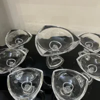 ظروف پذیرایی کریستال ۹ تیکه برند ونا