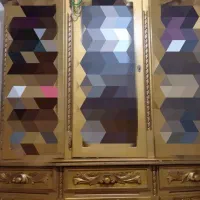 بوفه وکمد بچه با پنچ کشو با سه در