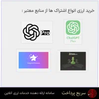 خدمات پرداخت ارزی خریداشتراک وسرویسهای بینالمللی