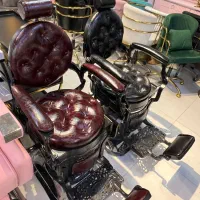 تجهیزات آرایشگاه صندلی اصلاح سرشور میز ناخن ترولی