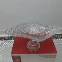 جا میوه ای شیشه ای باجعبه