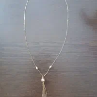 گردنبند شرابه ای طلا