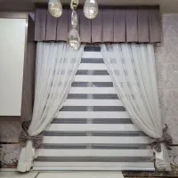 پرده|پرده، رانر، رومیزی|تاکستان, |دیوار