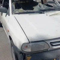 پراید۸۸ دچار سوختگی موتورسالم