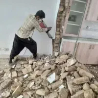 تخریب ساختمان کلی و جزئی همراه با خاکبرداری