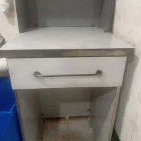 میز کانتر طوسی