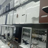 کابین روشویی آینه سنگ