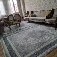 دو تخته فرش ۹متری قیطران درحدنو به همراه کناره