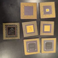 هفت تا سی پی یو قدیمی کلکسیونی