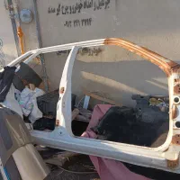 قطعات استوک بدنه درب slx 4 تا بی‌رنگ 206 پراید