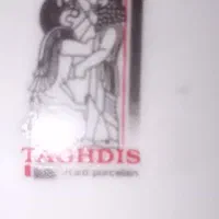 بشقاب پلو خوری و خورشت خوری سفید مارک تقدیس