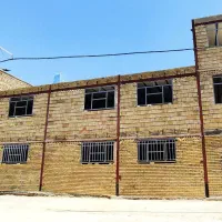 خانه دوطبقه نیمه کاره اسکلت توس171