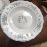 لومینارک اصل فرانسه 12 پارچه طرح رمانتیک گل آبی