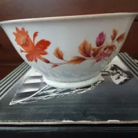 کاسه گل حنایی قدیمی