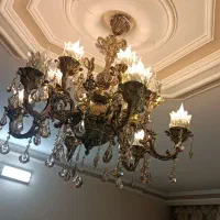 لوستر و دیوارکوب برنزی
