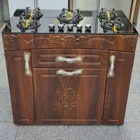 گاز براق خط دار در 3 رنگ سفید((ام دی اف )) کد ۱۸۳۸
