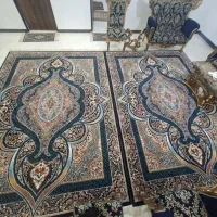 دو عدد فرش ۹متری ۷۰۰ شانه در حد نو