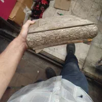 ظرف برنجی قدیمی