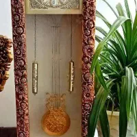 ساعت ایستاده  زیبا و تمیز  سالم