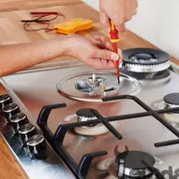 نصاب اجاق گاز و هود. نصب و تعمیر. و برش کابینت