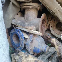 فروش شیر فلکه اهنی‌و چدنی دست دوم صحیح سالم درحد