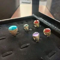 انگشتر های نقره ی  دست ساز خاص