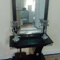 اینه شمعدان مشکی