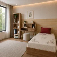 تختخواب تک نفره باکسی با کفی