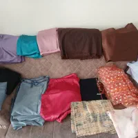 تعدای پارچه در متراژ کم و زیاد حراج