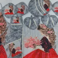 سرویس کامل آشپزخانه عروس  طرح پنلی مخمل