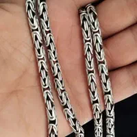 گردنبند نقره مردانه کرال
