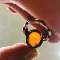 انگشتر عقیق کهنه