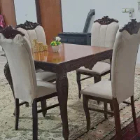 فروش میزنهارخوری ۴ نفره چوب راش کار تهران