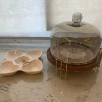 کاپ کیک خوری و ظرف پذیرایی